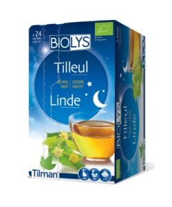 Infusion tilleul (Sommeil) BIO, 24 sachets